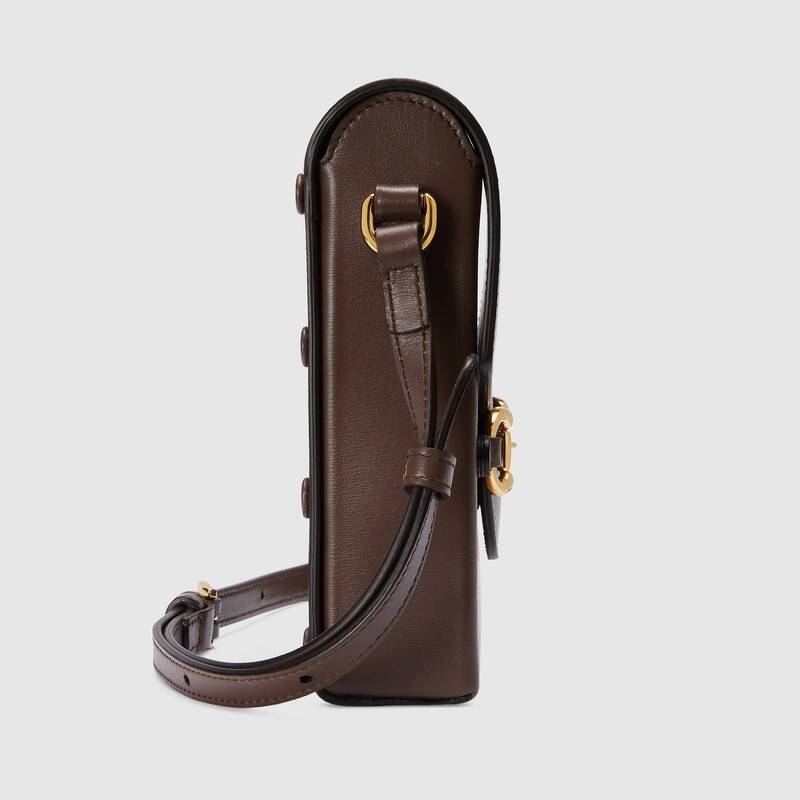 Gucci Horsebit 1955 Mini Shoulder Bag 625615 Brown